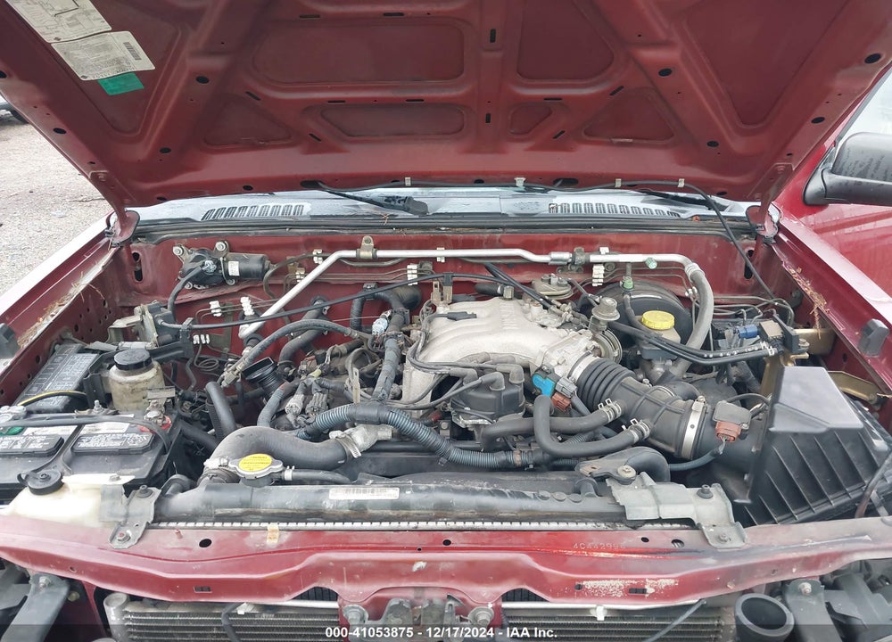 2004 NISSAN FRONTIER XE-V6 VIN: 1N6ED27T04C442994