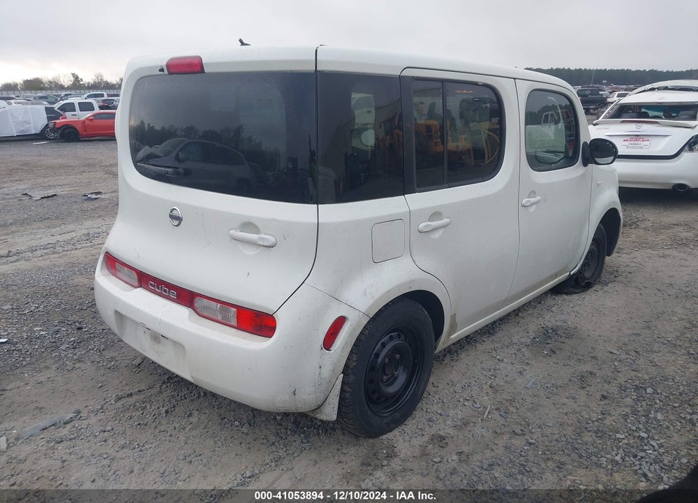 2011 NISSAN CUBE VIN: JN8AZ2KRXBT204697