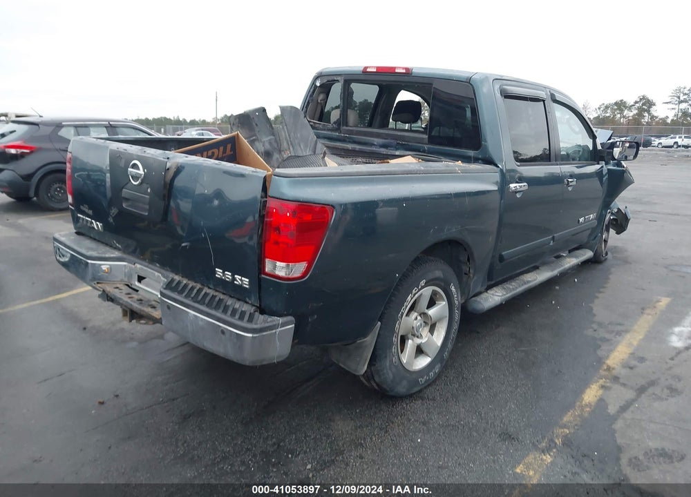 2005 NISSAN TITAN SE VIN: 1N6BA07A55N560933