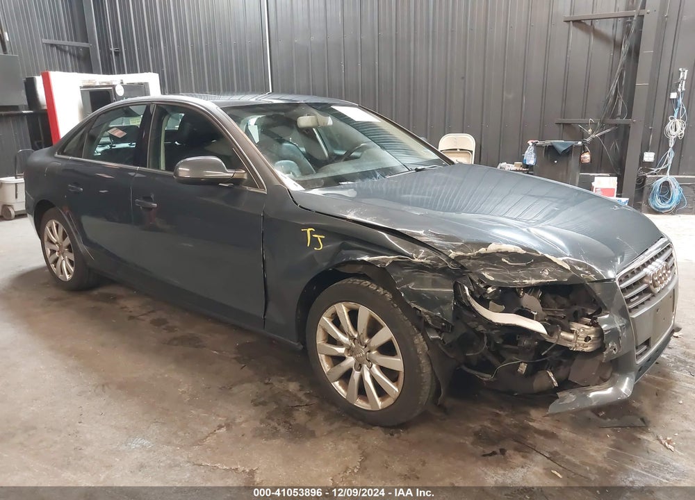 2010 AUDI A4 2.0T PREMIUM VIN: WAUFFAFL9AN053457