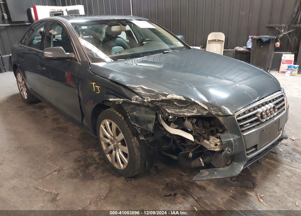 2010 AUDI A4 2.0T PREMIUM VIN: WAUFFAFL9AN053457