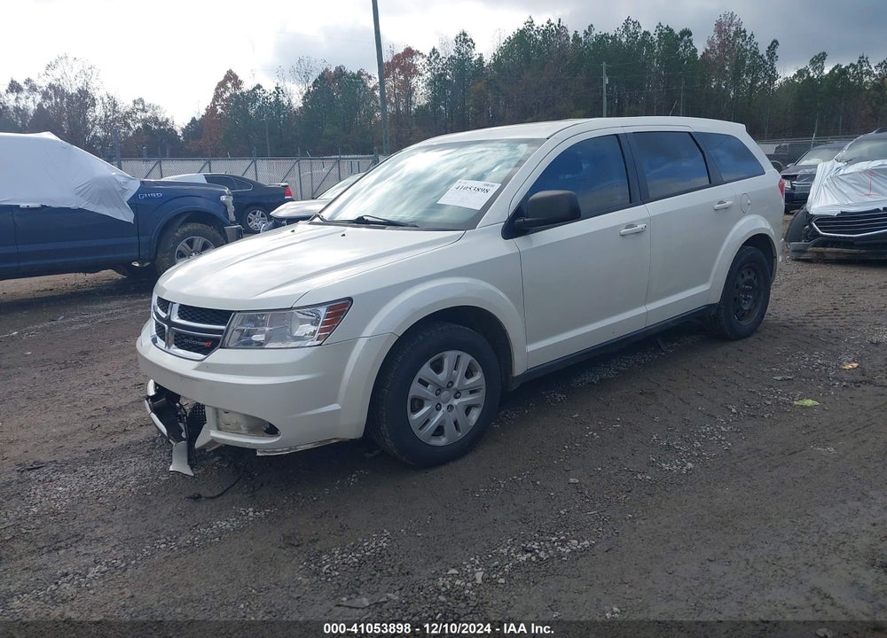 2013 DODGE JOURNEY AMERICAN VALUE PKG VIN: 3C4PDCAB0DT723991