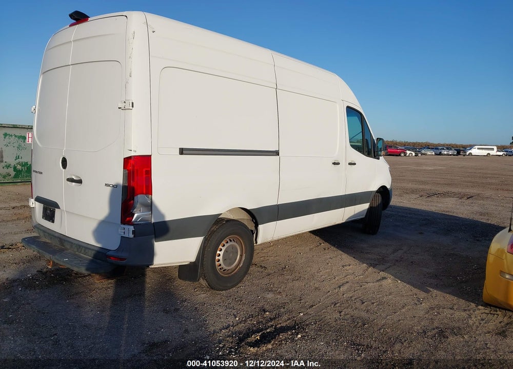 2020 MERCEDES-BENZ SPRINTER 1500 STANDARD ROOF I4 VIN: W1Y70BGY9LT027220