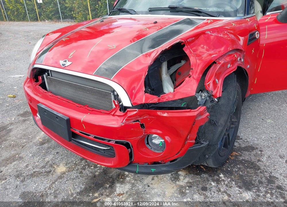 2014 MINI CONVERTIBLE COOPER VIN: WMWZN3C56ET861056
