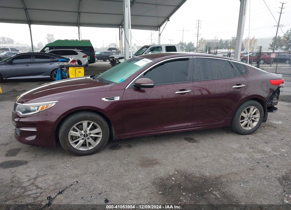 2016 KIA OPTIMA LX VIN: 5XXGT4L36GG020281