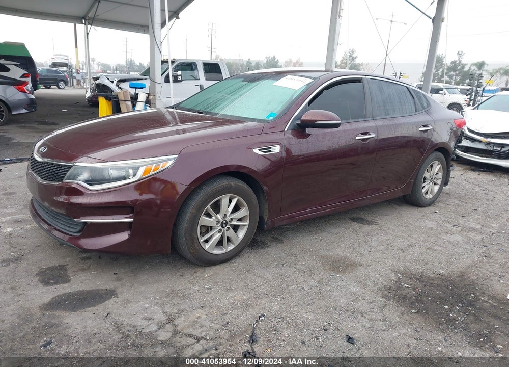 2016 KIA OPTIMA LX VIN: 5XXGT4L36GG020281
