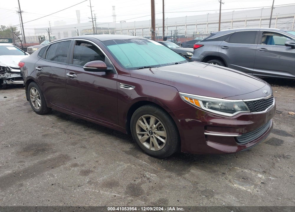 2016 KIA OPTIMA LX VIN: 5XXGT4L36GG020281