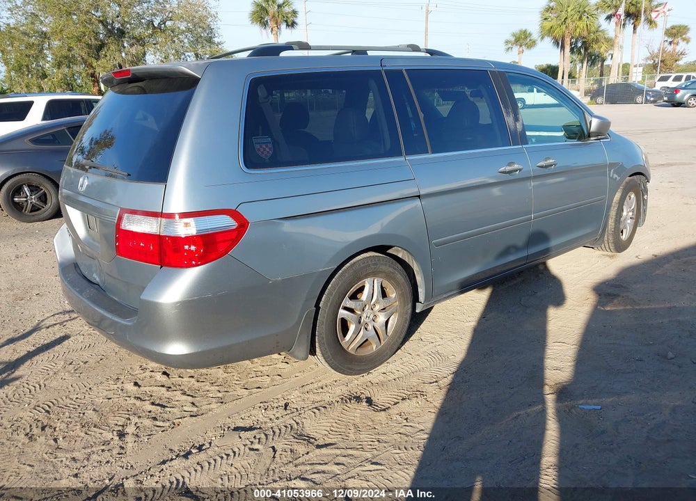 2006 HONDA ODYSSEY EX-L VIN: 5FNRL38786B077369
