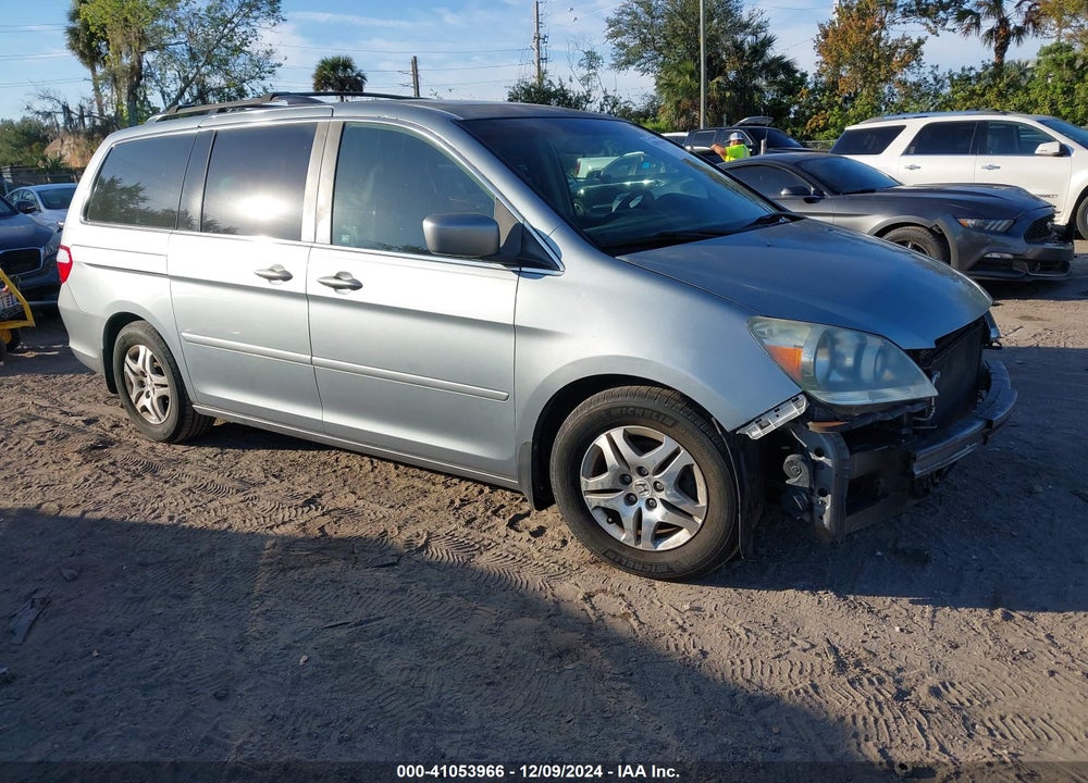 2006 HONDA ODYSSEY EX-L VIN: 5FNRL38786B077369