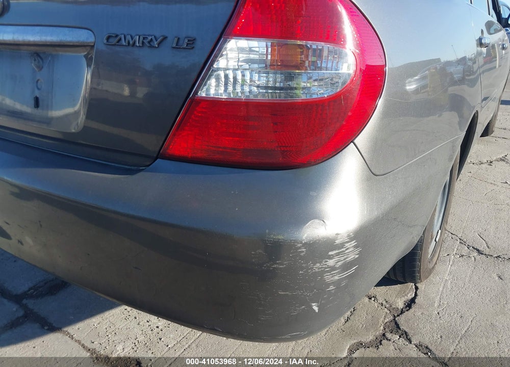 2002 TOYOTA CAMRY LE VIN: JTDBE30K020114368