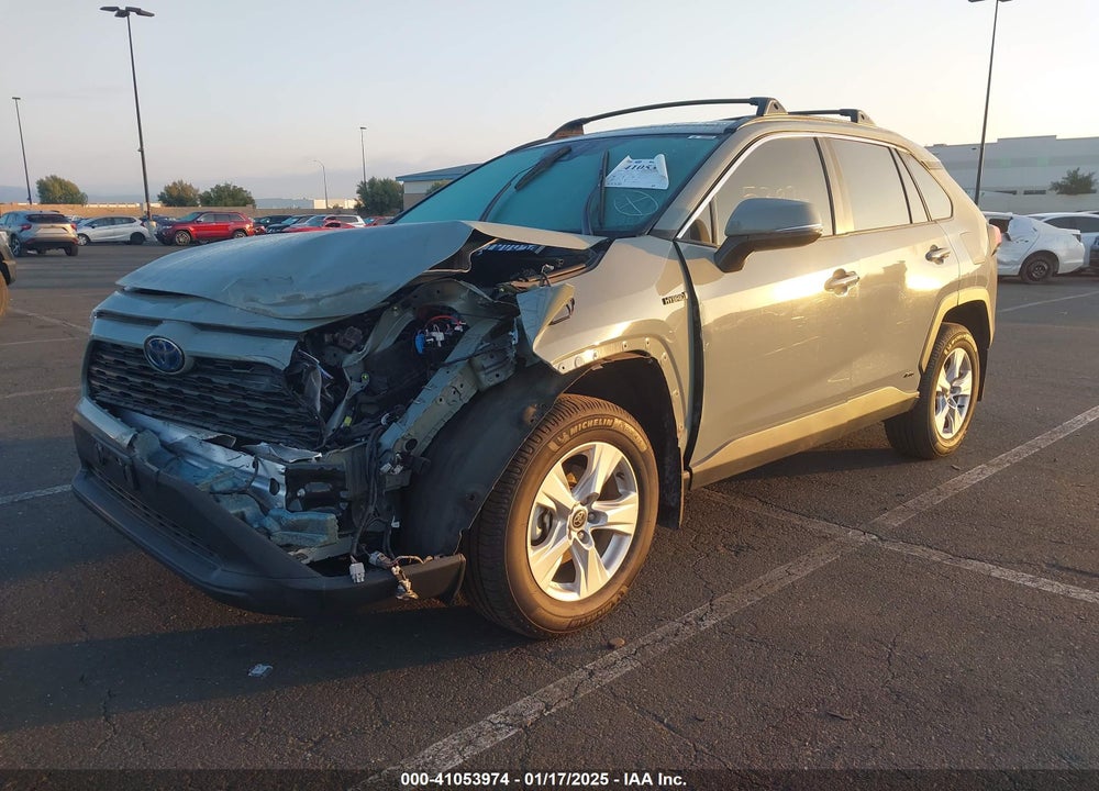 2021 TOYOTA RAV4 HYBRID XLE VIN: 4T3RWRFVXMU038494