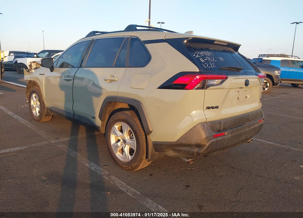 2021 TOYOTA RAV4 HYBRID XLE VIN: 4T3RWRFVXMU038494