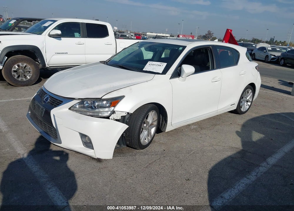2014 LEXUS CT 200H VIN: JTHKD5BH8E2182179