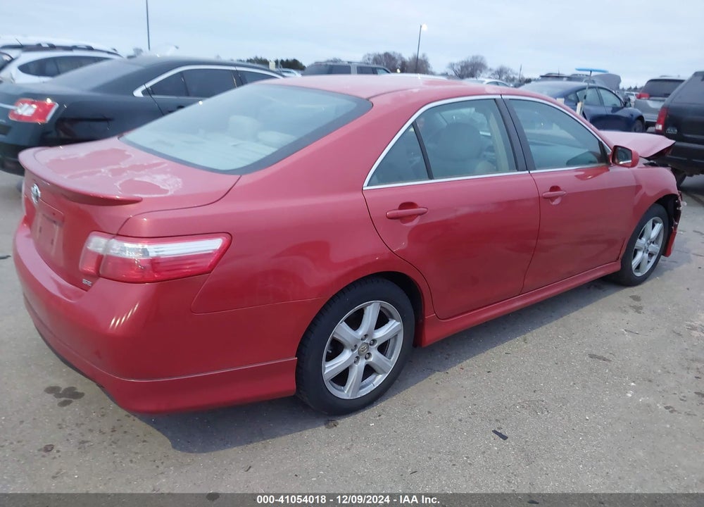 2009 TOYOTA CAMRY SE V6 VIN: 4T1BK46K99U087157