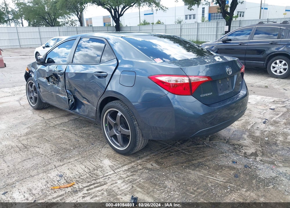 2019 TOYOTA COROLLA LE VIN: 2T1BURHE0KC242779