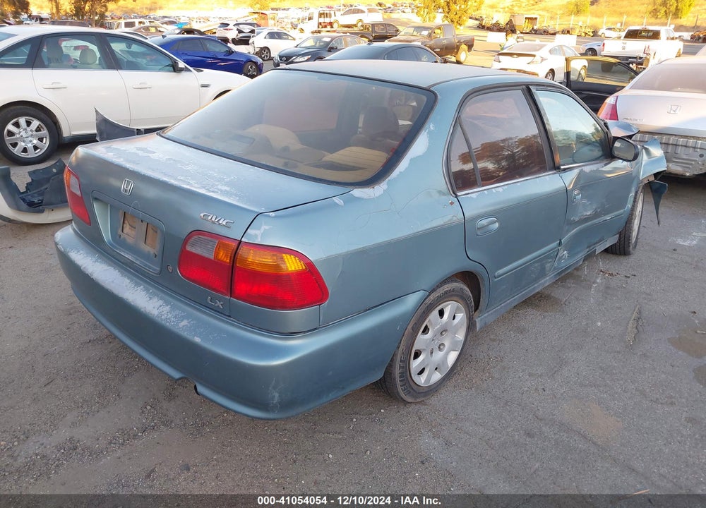 2000 HONDA CIVIC VALUE PACKAGE VIN: 2HGEJ6616YH598853
