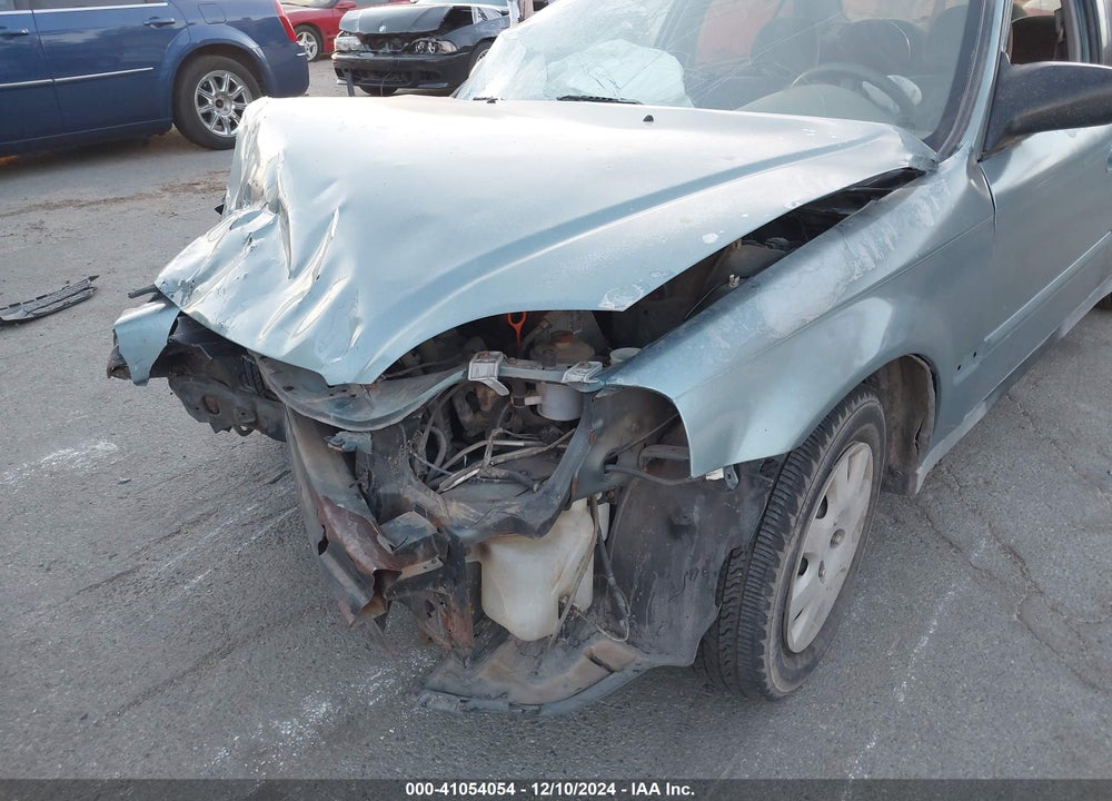 2000 HONDA CIVIC VALUE PACKAGE VIN: 2HGEJ6616YH598853