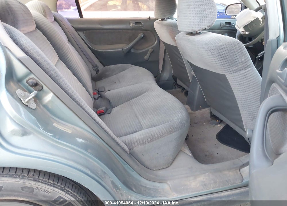 2000 HONDA CIVIC VALUE PACKAGE VIN: 2HGEJ6616YH598853