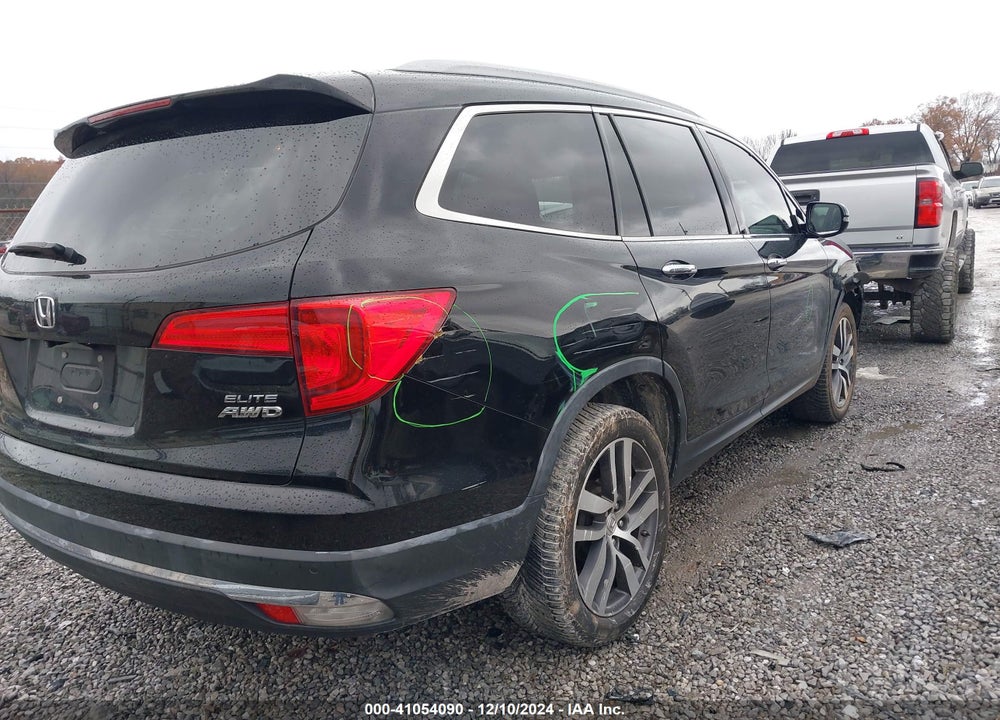2018 HONDA PILOT ELITE VIN: 5FNYF6H0XJB006707