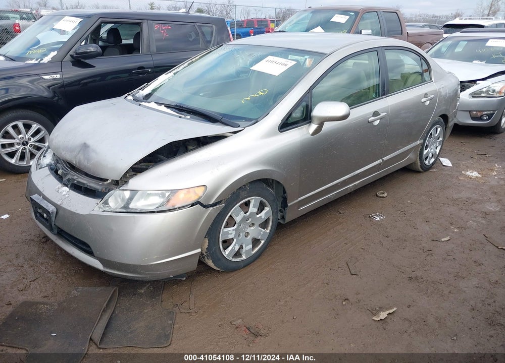 2006 HONDA CIVIC LX VIN: 1HGFA16566L040186