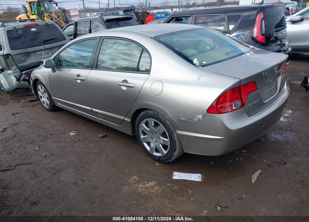 2006 HONDA CIVIC LX VIN: 1HGFA16566L040186