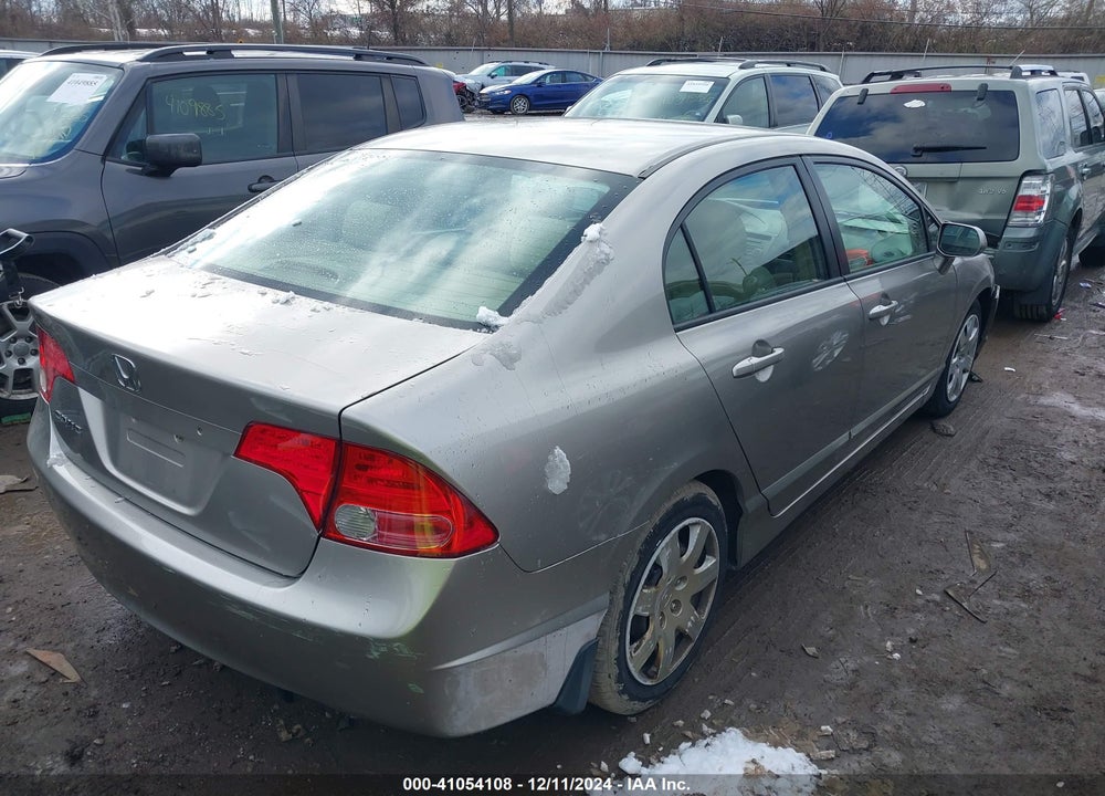 2006 HONDA CIVIC LX VIN: 1HGFA16566L040186