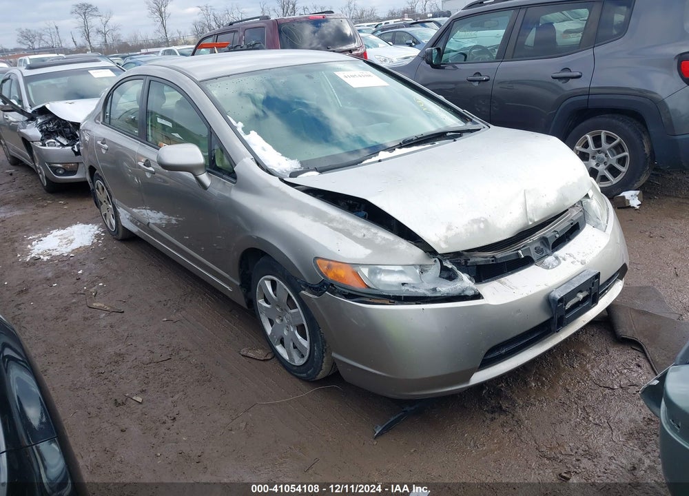 2006 HONDA CIVIC LX VIN: 1HGFA16566L040186
