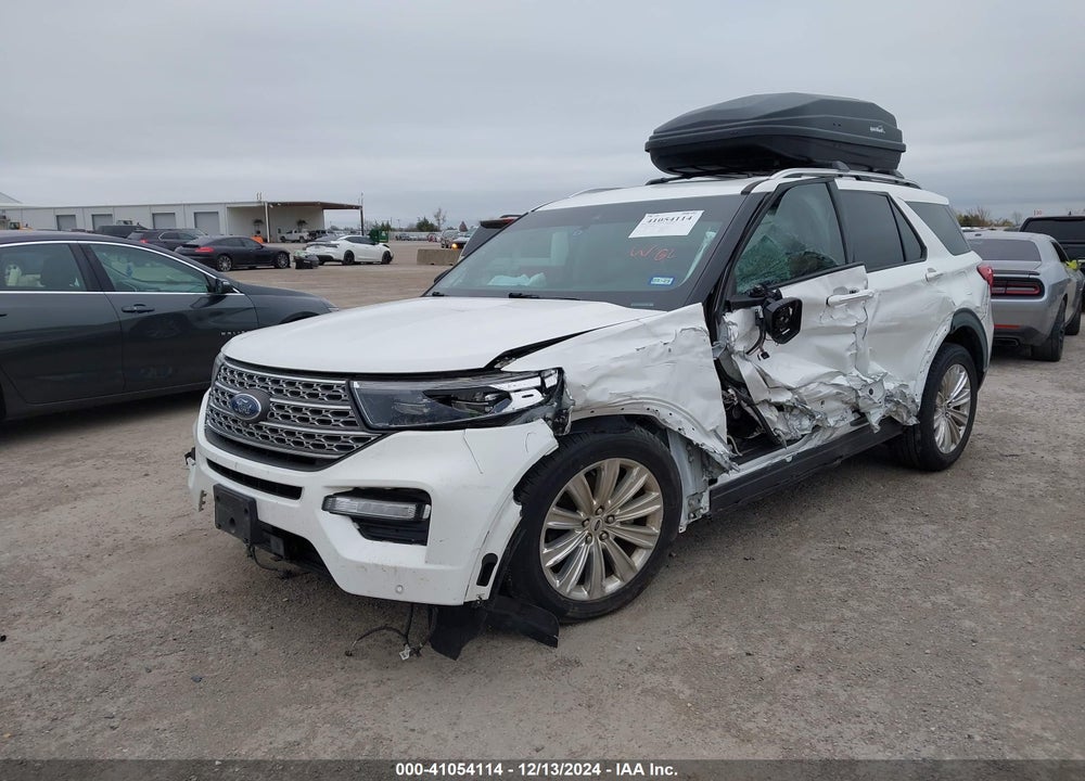 2021 FORD EXPLORER LIMITED VIN: 1FMSK7FH4MGA50059