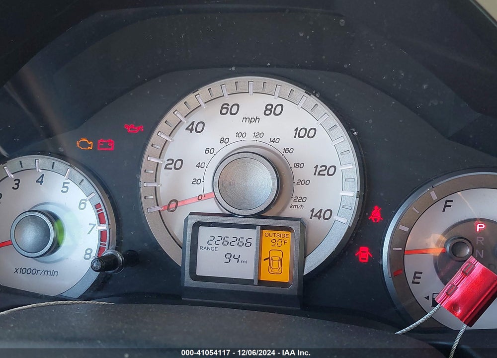 2013 HONDA PILOT EX-L VIN: 5FNYF4H51DB050700
