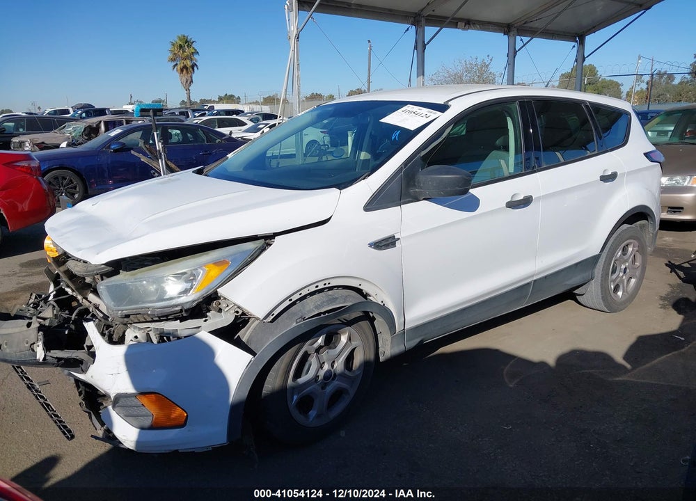 2017 FORD ESCAPE S VIN: 1FMCU0F73HUB89636