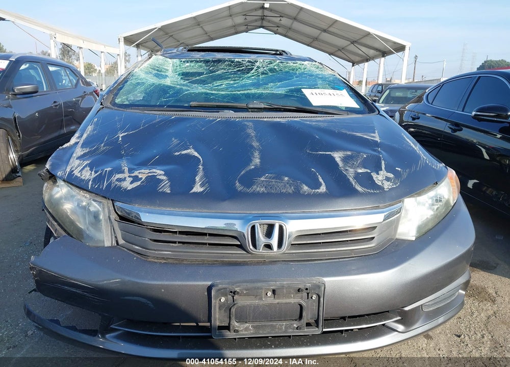2012 HONDA CIVIC EX-L VIN: 19XFB2F90CE313888