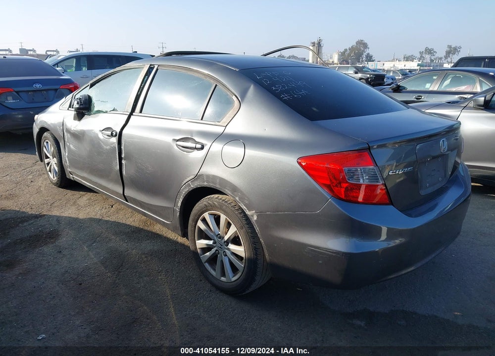 2012 HONDA CIVIC EX-L VIN: 19XFB2F90CE313888