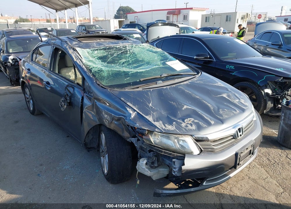 2012 HONDA CIVIC EX-L VIN: 19XFB2F90CE313888