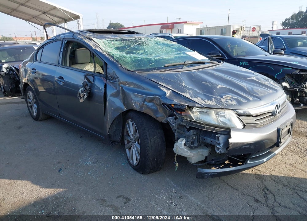 2012 HONDA CIVIC EX-L VIN: 19XFB2F90CE313888