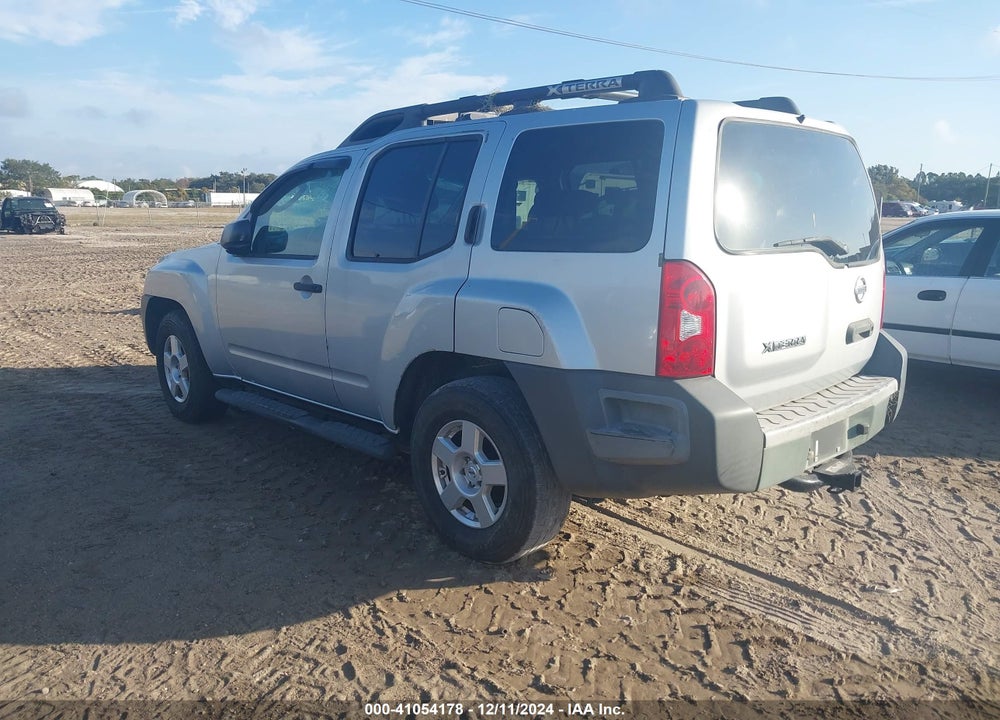 2007 NISSAN XTERRA S VIN: 5N1AN08U37C508304
