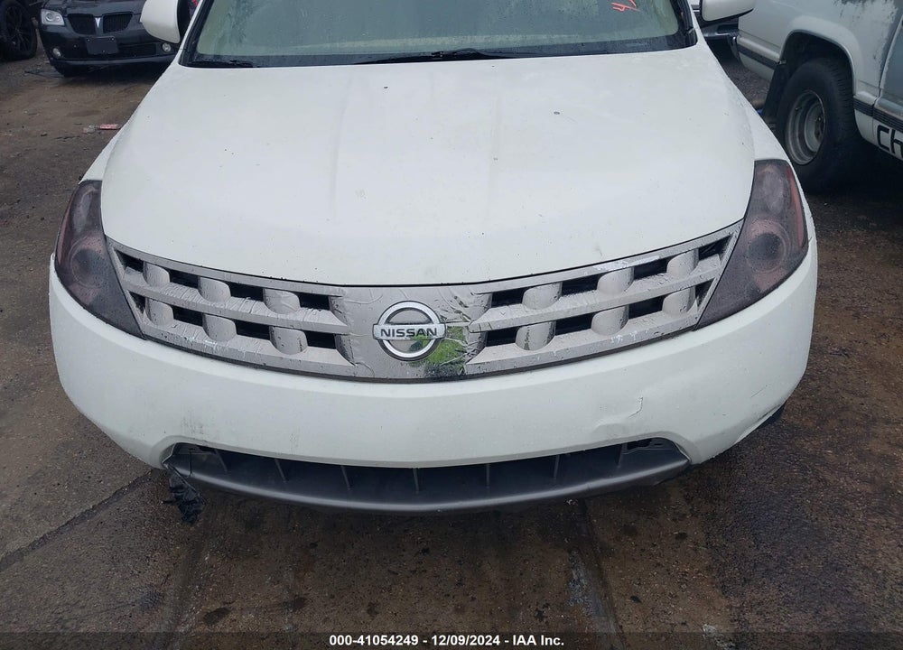 2005 NISSAN MURANO SL VIN: JN8AZ08W25W437705