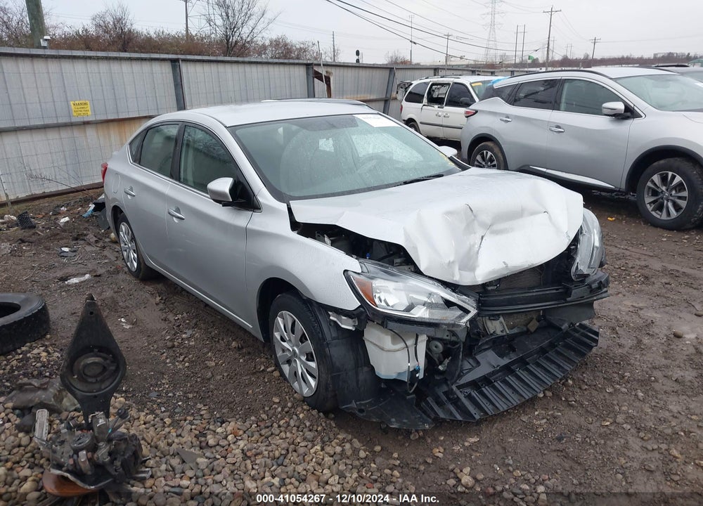 2017 NISSAN SENTRA SV VIN: 3N1AB7AP8HY326927