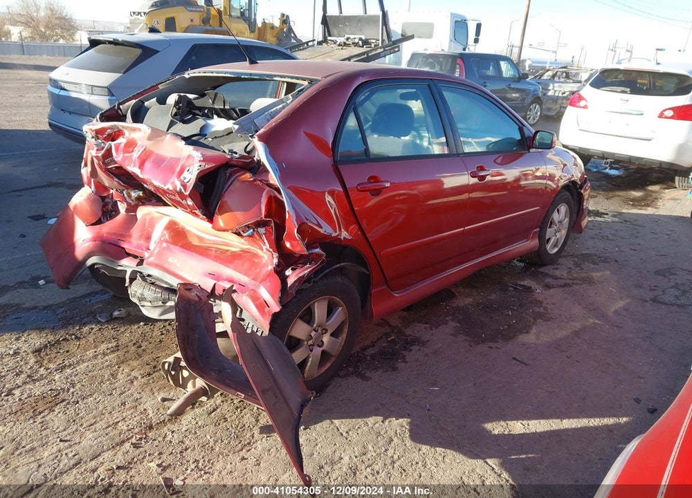 2008 TOYOTA COROLLA VIN: 1NXBR30E48Z998617
