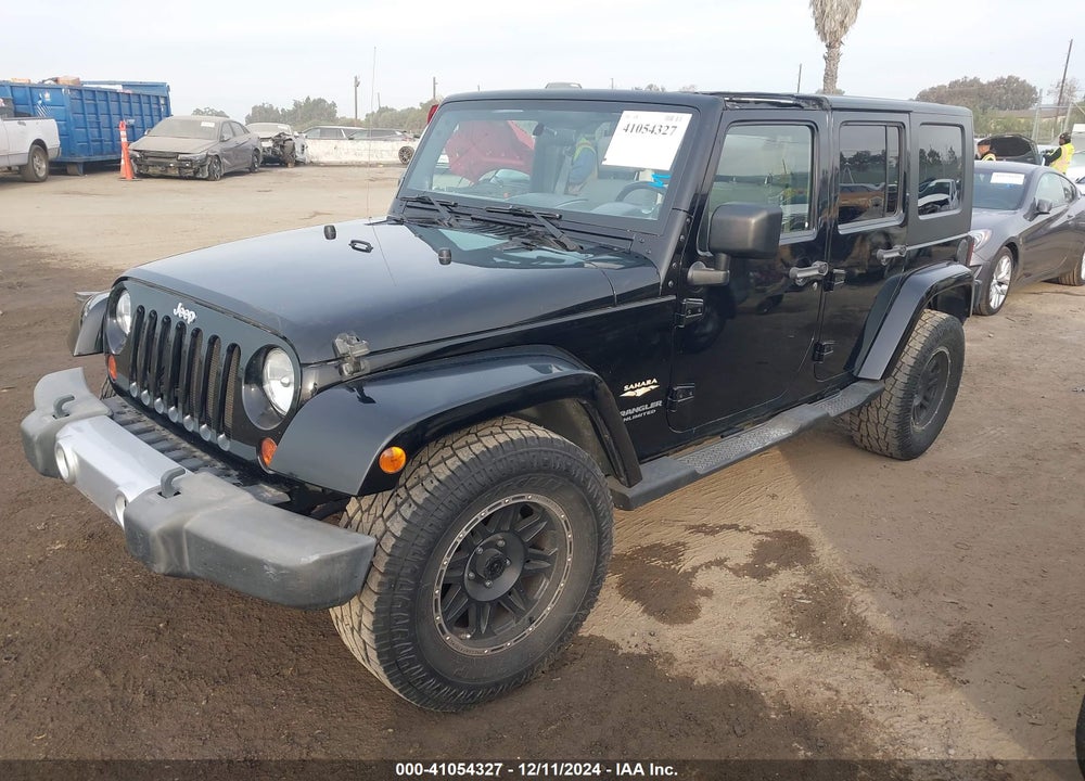 2008 JEEP WRANGLER UNLIMITED SAHARA VIN: 1J8GB59158L554283