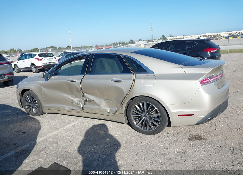 2017 LINCOLN MKZ PREMIERE VIN: 3LN6L5A98HR649533