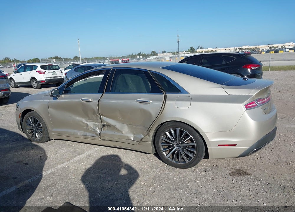 2017 LINCOLN MKZ PREMIERE VIN: 3LN6L5A98HR649533