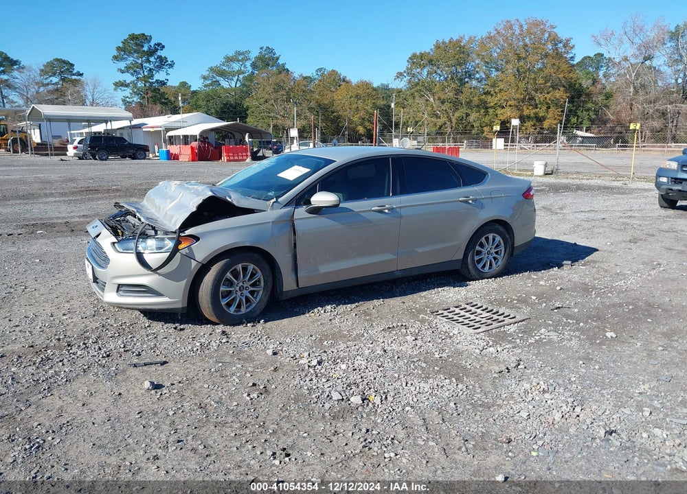 2015 FORD FUSION S VIN: 3FA6P0G70FR287816
