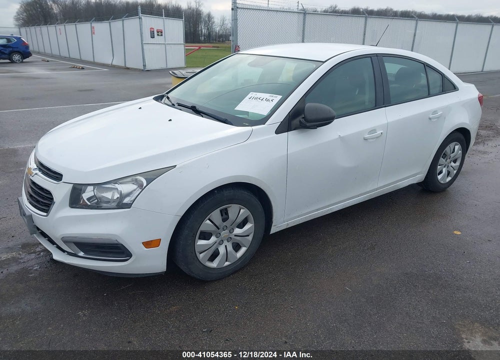 2015 CHEVROLET CRUZE LS AUTO VIN: 1G1PA5SH7F7124674