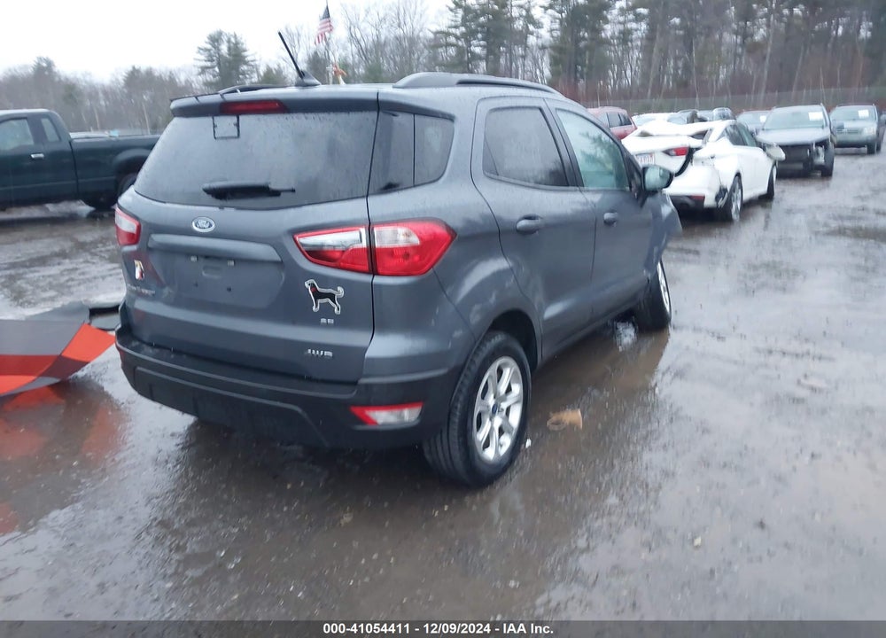 2019 FORD ECOSPORT SE VIN: MAJ6S3GL8KC251801