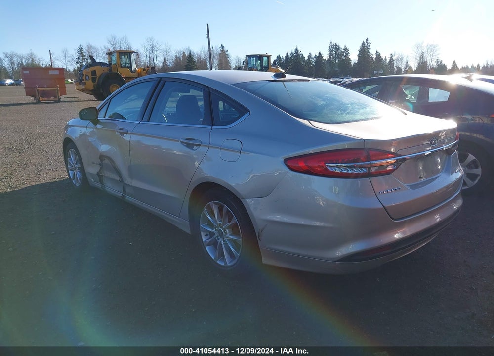 2017 FORD FUSION HYBRID SE VIN: 3FA6P0LU2HR323634