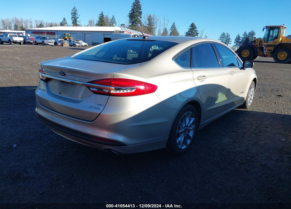 2017 FORD FUSION HYBRID SE VIN: 3FA6P0LU2HR323634