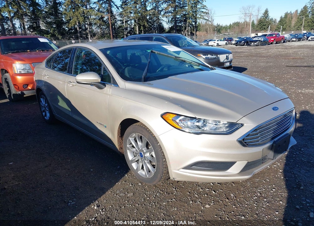 2017 FORD FUSION HYBRID SE VIN: 3FA6P0LU2HR323634