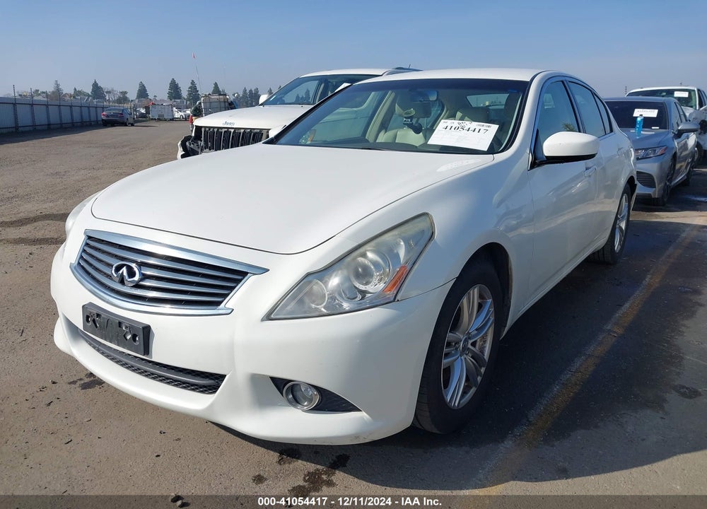 2012 INFINITI G25 VIN: JN1DV6AP3CM812703