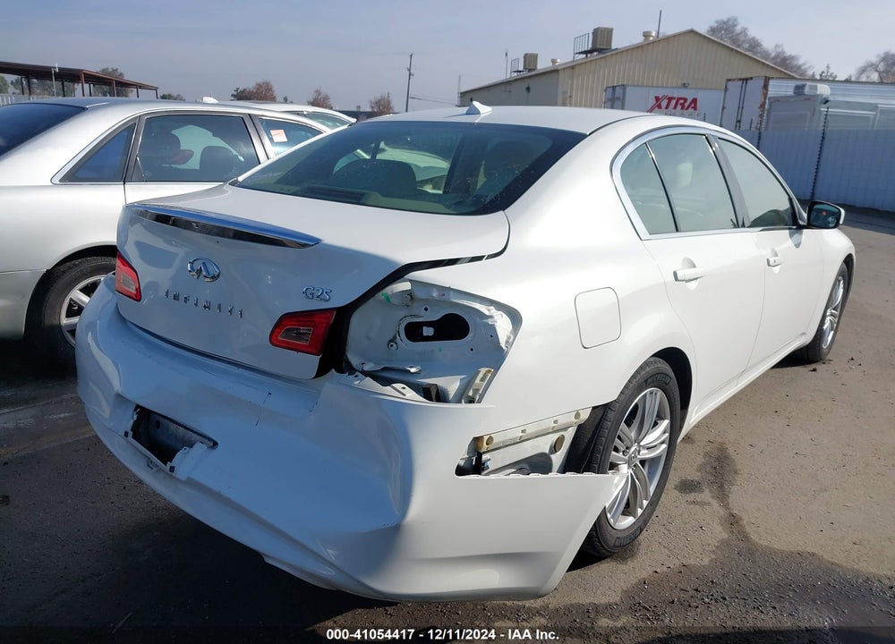 2012 INFINITI G25 VIN: JN1DV6AP3CM812703