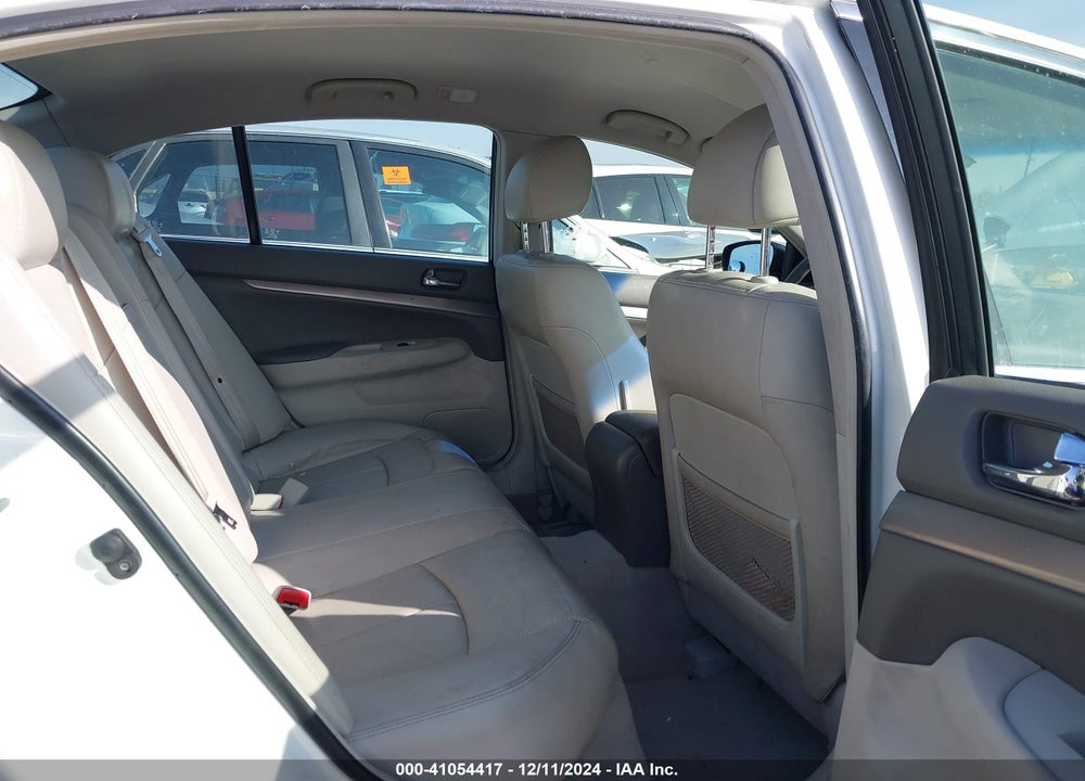 2012 INFINITI G25 VIN: JN1DV6AP3CM812703